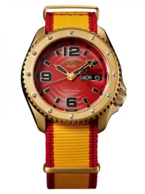 Image of Seiko 5 Sports Limited Edition Street Fighter ZANGIEF Iron Cyclone...