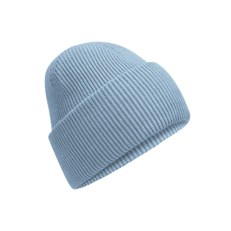 Image of Beechfield Beechfield Men Classic Deep Cuffed Beanie in Duck Egg Blue Duck Egg Blue One Size Male 5063425890682