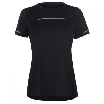 Image of Asics Lite Show Short Sleeve Top Ladies - Black