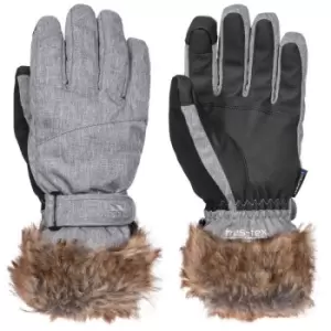 Image of Trespass Womens/Ladies Shiloh Gloves (S) (Platinum)
