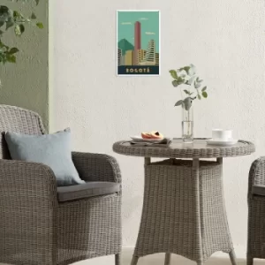 Image of Bogota Multicolor Decorative Metal Wall Accessory