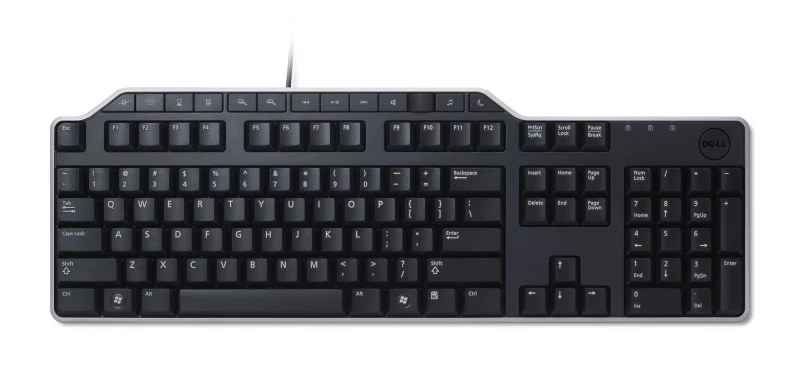 Image of DELL KB522 keyboard Universal USB QWERTZ Czech. Slovakian Black
