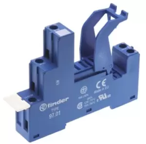 Image of Finder 97 Relay Socket for use with 46.61 and 46.52 Series Relay, 250V ac