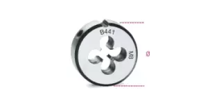 Image of Beta Tools 441 Chrome-Steel Fine Pitch Metric Thread Die M9 x 1mm Ø: 25.4mm