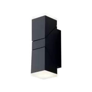 Image of Fan Europe Compass - Outdoor LED Up Down wall lamp, CCT smart WiFi function, compatible with devices, VOICE CONTROL, Anthracite, IP54