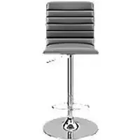 Image of Alphason High Back Bar Stool with Adjustable Seat Colby Grey