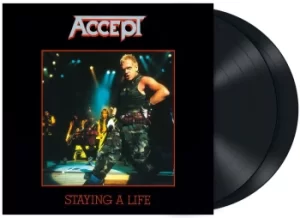 Image of Accept Staying a life LP black