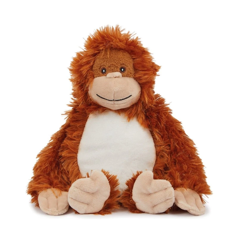 Image of Mumbles Orangutan Plush Toy Dark Brown unisex