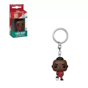 Image of Liverpool FC Sadio Mane Football Funko Pop! Vinyl Keychain