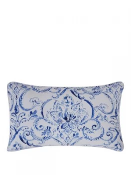 Image of Dorma Marina 100 percent Cotton Sateen 300 Thread Count Housewife Pillowcase Pair