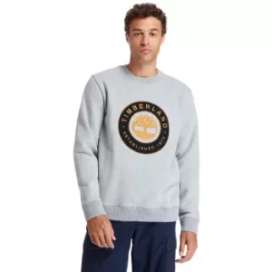 Image of Timberland Little Cold River Sweatshirt For Men In Grey, Size L
