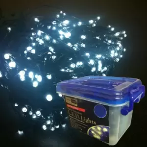 Image of 42m (600 LEDs) LED Indoor / Outdoor Christmas Tree Lights - Cool White