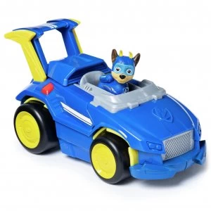 Image of PAW Patrol Super Paws Chase's Powered Up Vehicle
