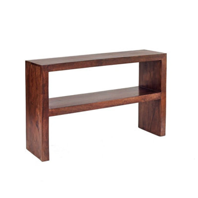 Image of Buttercup Farm Toko Dark Mango Console Table - Solid Mango Wood - L35 X W118 X H78 Cm