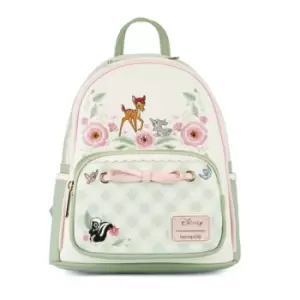 Image of Loungefly Disney Bambi Spring Time Gingham Mini Backpack
