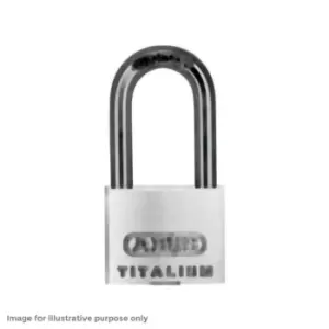 Image of Abus 64TI/40mm Titalium Padlock 63mm Long Shackle Carded ABU64TI4063C