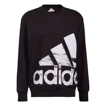 Image of adidas Essentials Brandlove French Terry Sweatshirt Mens - Black