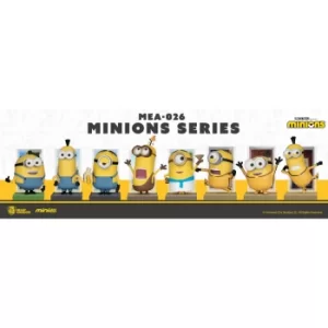 Image of Beast Kingdom Minions: The Rise Of Gru Series Mini Egg Attack Figurine 8pc Set