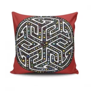 Image of MANDALA-40 Multicolor Cushion