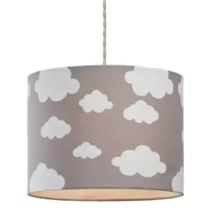 Image of Village At Home Cloudy Day Light Shade - Taupe