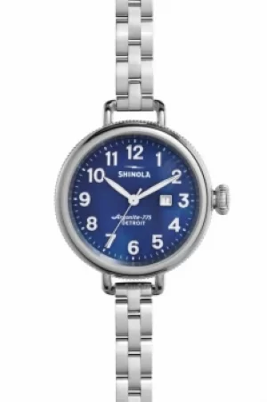 Image of Unisex Shinola Birdy 34mm 3 Link Bracelet Watch S0120001099