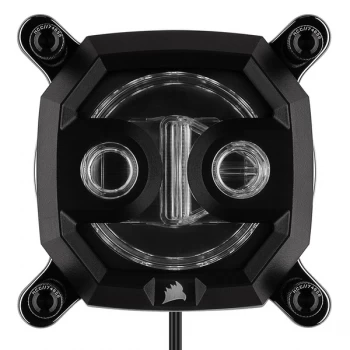 Image of Corsair Hydro X Series XC9 RGB Black CPU Water Block - 2066 / TR4 (CX-9010009-WW)
