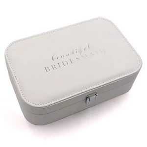 Image of Amore By Juliana Leatherette Jewellery Box - Bridesmaid