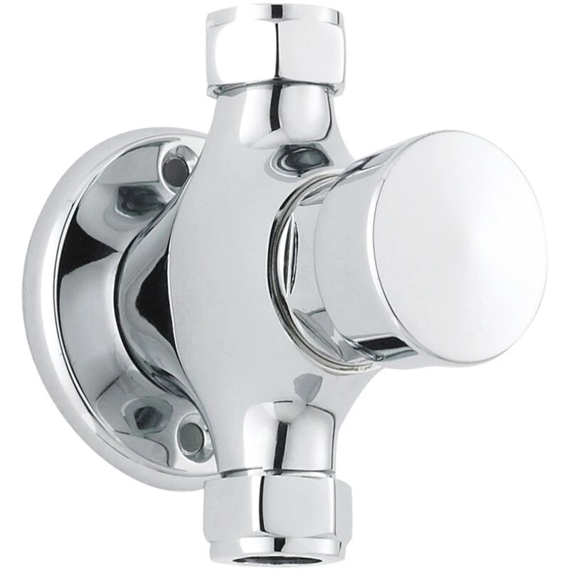 Image of nuie Commercial Exposed Non-Concussive Valve - Chrome, Silver A3788