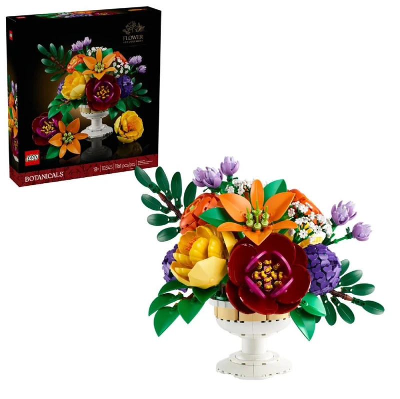Image of Lego LEGO Flower Arrangement - 10345 Multi - LEGO Multi BV74901