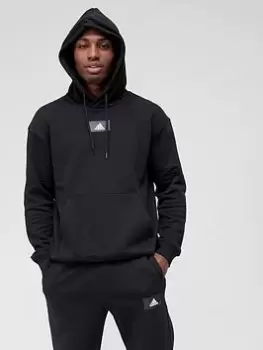 Image of adidas Feel Vivid Hoodie - Black, Size S, Men