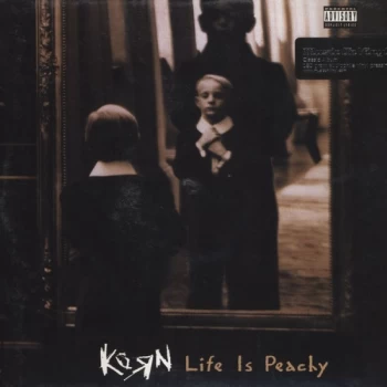 Image of Korn Life Is Peachy Transparent Vinyl