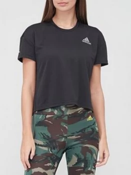 Image of Adidas Primeblue T-Shirt - Black