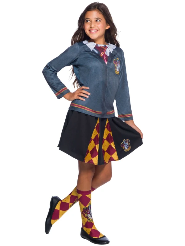 Image of Rubies Kids Gryffindor Skirt Costume Multi