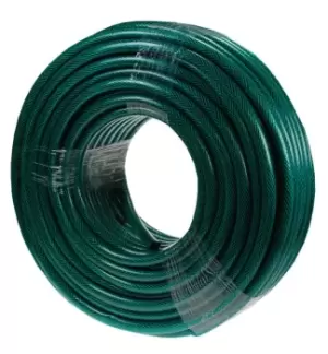 Image of 75m Reinforced Garden Hose Pipe / Hosepipe in Green