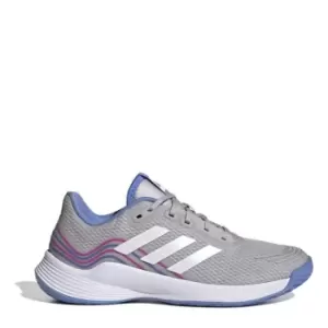 Image of adidas Novaflight Indoor Court Trainers - Grey