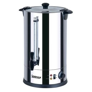 Image of Igenix 18 Litre 2600W Stainless Steel Catering Urn Silver