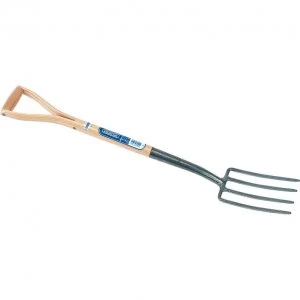 Image of Draper Carbon Steel Border Fork Ash Handle