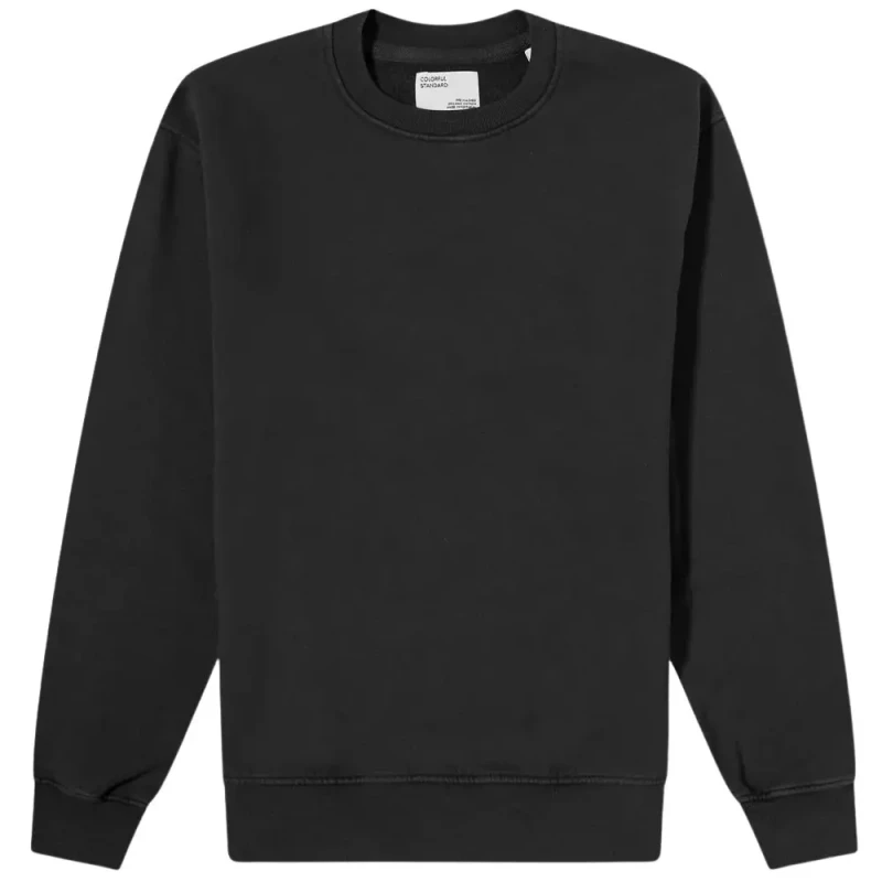 Image of Colorful Standard Sweatshirt Crewneck Colorful Standard Classic Organic deep Black Noir Male M