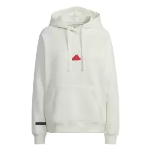 Image of adidas Play OTH Hoodie Womens - Cream