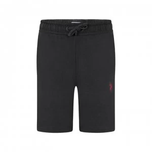 Image of US Polo Assn Sweat Shorts - Black