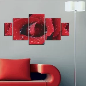 Image of K8 Multicolor Decorative MDF Painting (5 Pieces)