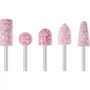 Image of Pferd Inox Mounted Point Set 5 Piece Shank Diameter 6mm A30/46/60 for Stainless