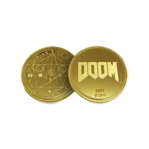 Image of DOOM Limited Edition Collectors Coin (Gold)