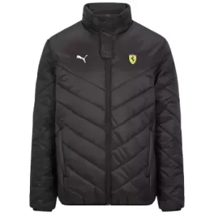 Image of 2022 Ferrari Fanwear Padded Jacket (Black)