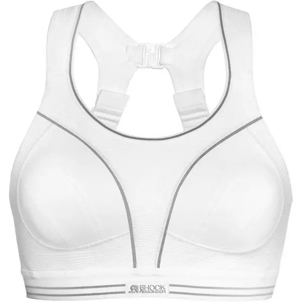 Image of Shock Absorber Absorber Ultimate Run Bra - White 32D
