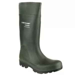 Image of Purofort Professional Plain Rubber Wellingtons Green Size 47