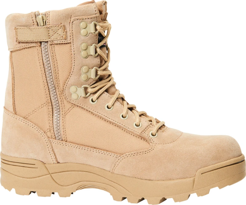 Image of Brandit Zipper Tactical Boots, beige, Size 41 for Men