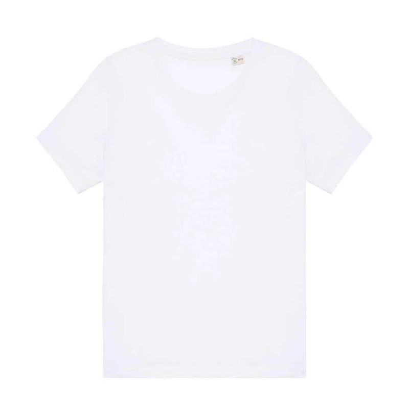 Image of Native Spirit Plain Dark Red T-Shirt in White Size: 4-6 Years White Unisex 4-6 Years