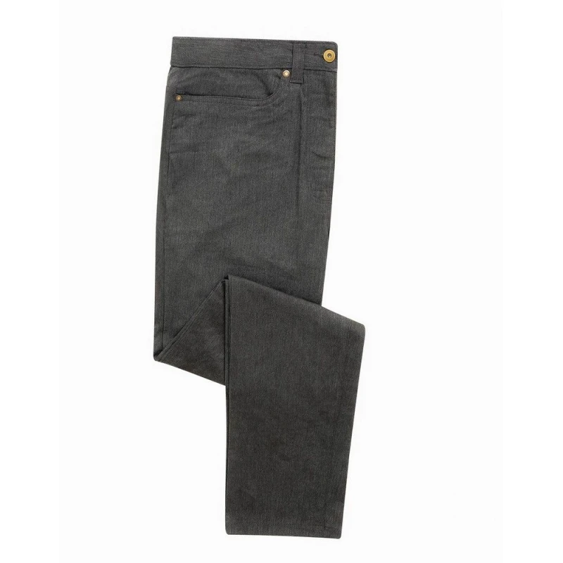 Image of Premier Premier Men Performance Chinos in Charcoal Size: 34R Charcoal 34R Male 5063527565501