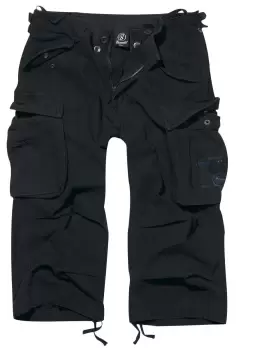 Image of Brandit Industry Vintage 3/4 Shorts black